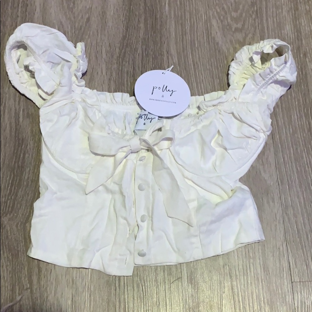Princess Polly Eloise Top in white